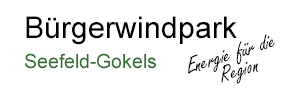 Logo des Bürgerwindparks Seefeld-Gokels